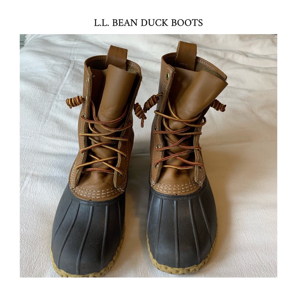 LL BEAN duck boots